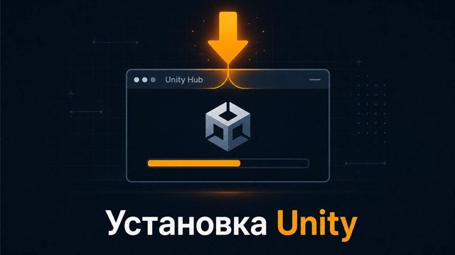 Как установить Unity и создать первый проект